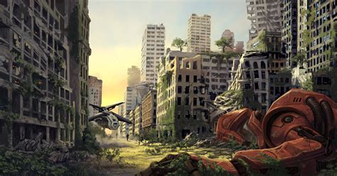 what evidently caused the ruin of the city|1.analysis of The Ruined City .